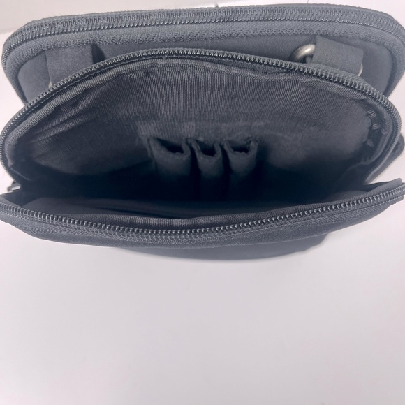 Harry and David's Northwest Express Black Canvas Cross Body Bag - Picture 11 of 16